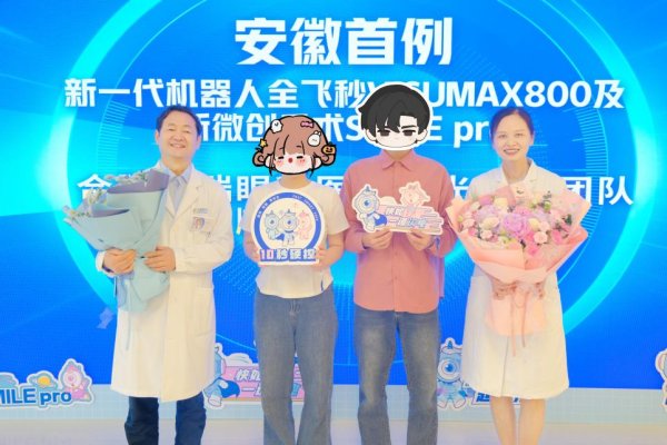 实盘配资网眼查 仅需10秒！安徽首例新微创全飞秒手术SMILE pro在合肥普瑞眼科医院顺利完成_大皖新闻 | 安徽网